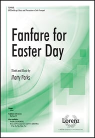 Fanfare for Easter Day SATB choral sheet music cover Thumbnail